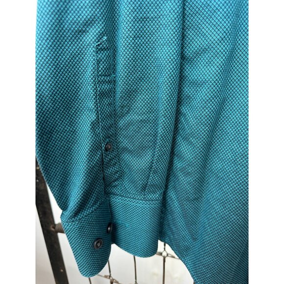 Four Mens Medium Long Sleeve Button-Up Shirt Apt 9 Van Heusen St Johns Bay Croft - Picture 15 of 16